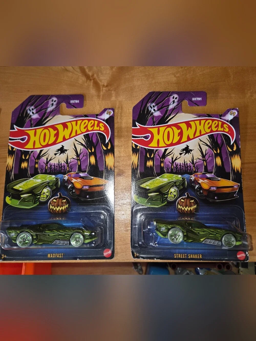 ERROR NEW Hot Wheels 2024 HW Halloween 5/5 Green Street Shaker Car Madfast 1/5 - Picture 13 of 16